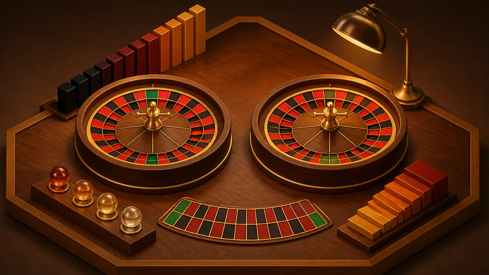 Ruleta europeană vs. ruleta americană